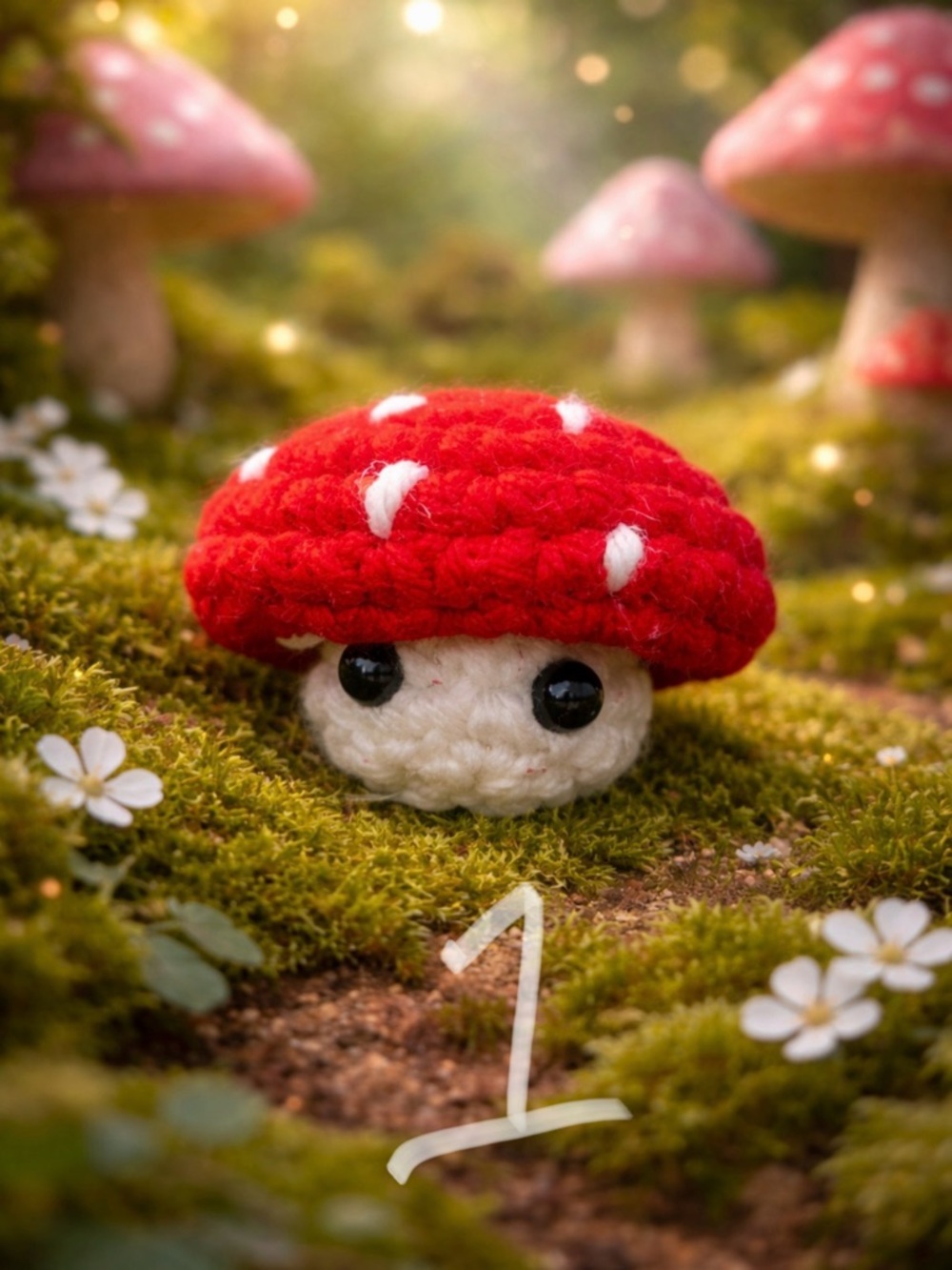 Mix and Match Crochet Popping Mushrooms - Picture 2 of 6